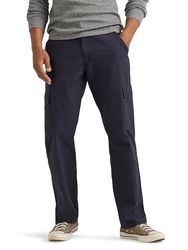 Wrangler Authentics Pantaloni Casual da Uomo, Ripstop Blu Navy., 35W x 32L