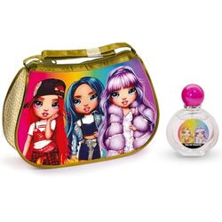 Rainbow High Toiletry bag with Eau de Toilette Natural Perfume Spray for Kids, 50ml