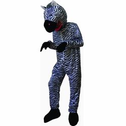 Dress Up America Zacht Gestreept Zebra Kostuum