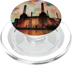 Central eléctrica de Battersea South London Tees PopSockets PopGrip para MagSafe