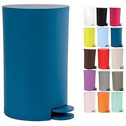 MSV Osaki Pedal Bin, Dark Blue, 3 Litre