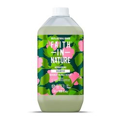Faith In Nature Natural Wild Rose Shampoo, Nourishing for Normal Hair & Scalp, Vegan & Cruelty Free, No SLS, Silicones or Parabens, 5L Refill Pack