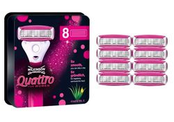 Wilkinson Sword - Lames De Rasoir Quattro For Women - Recharges X 8