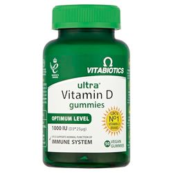 Vitamin D 1000iu Chewable Vegan Gummies