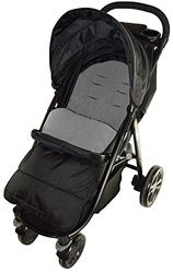 Voetzak/COSY TOES compatibel met Britax kinderwagen Dolphin grijs