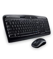 Logitech MK330 Kit Tastiera e Mouse, Layout Greco QWERTY - Nero