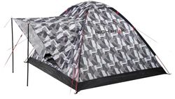 High Peak Koepeltent Beaver 3, campingtent voor 3 personen, iglotent met weerbestendig dak, festivaltent met badbodem, 1500 mm waterdicht, UV 60 zonwering, ventilatie, muggenbescherming, vrijstaand