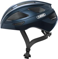 ABUS Macator Casco da ciclismo - Casco da bici sportiva per principianti - Per uomo e donna - Blu, Taglia L