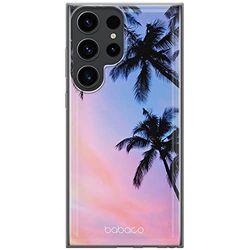 ERT GROUP mobiltelefonfodral för Samsung S23 ULTRA originalt och officiellt licensierat Babaco mönster Nature 002 optimalt anpassad till formen på mobiltelefonen, fodral tillverkad av TPU-plast