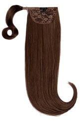 Luxury Gold 22'' 120g Human Hair Pony -8 Chestnut