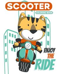 Scooter Coloring Book