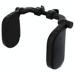 S SUMEX Reposacabezas Coche, Doble Apoyacabezas Lateral para Asiento de Coche para Niños y Adultos de Viaje, Negro