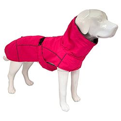 Croci Hiking Manteau pour Chien, imperméable pour Chien, Doublure thermorégulante, K2, Couleur Fuchsia, Taille 70 cm – 384 g