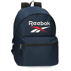Reebok Boston Mochila Escolar 15,6" Azul 31x44x17,5 cms Poliéster 23,87L