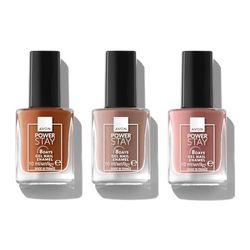 Avon Power Stay Gel Nail Trio, Contains 3 Full Size Nail Polishes, Pumpkin Spice, Guilty Pleasure, Can't Quit Cafe, Perfect For At Home Mani-Pedi's, Cruelty Free