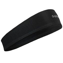 GripGrab Fita de cabelo desporto Lightweight fita suor cabeça diadema desportiva ciclismo corrida branca preta unissexo