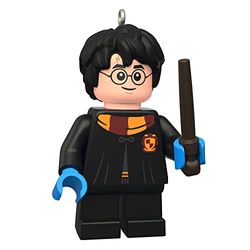 Hallmark Adorno Coleccionable de Lego Harry Potter en Miniatura, edición 2022, diseño de Uniforme de Gryffindor