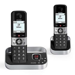 Alcatel F890 voice duo noir EU Telephone sans fil repondeur avec combine supplementaire. Blocage d'appel premium