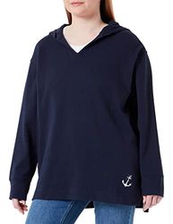 Blue Seven Damen Sweatshirt voor dames, nachtblau, 70