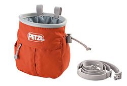 PETZL Unisex_Adult sakapoche Magnesium Bag, red, standard size