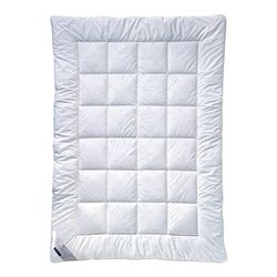 Billerbeck 5104880003 E21 King Superlight – sommartäcke, fiberfilt, 155 x 220 cm, vit