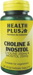 Health Plus Choline & Inositol Vitamin B Supplement - 90 Tablets