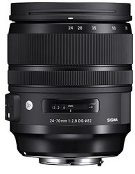 Sigma 576955 - Alvo SLR 24-70 F2.8 DG AF OS HSM Art para Nikon, preto