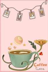 Notebooks for kids, students: Journal, Diary for Coffee Time