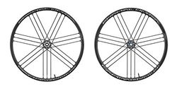 Campagnolo Shamal Ultra DB 2-Way Fit Roue de Pneu Adulte Unisexe, Bright Label, Taille Unique