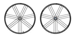 Campagnolo Unisex - Ultra DB loopfiets voor volwassenen, zwart, één maat