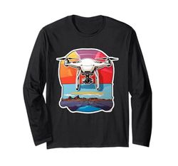 Pop Art Drone - White Recreational Drone - Hobbyista de Manga Larga