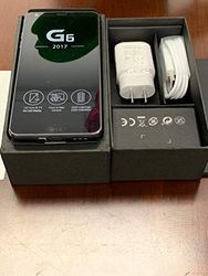 LG G6 Smartphone, ontgrendeld, 4G, Display: 5,7 inch, 4 GB, Nano-SIM, Android, Zwart