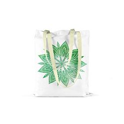 Bonamaison Printed Tote Bag, Reusable Grocery Bag, Shopping Bag, Machine Washable, Foldable, Canvas Cloth Bag with Handles, Size: 34x40 Cm