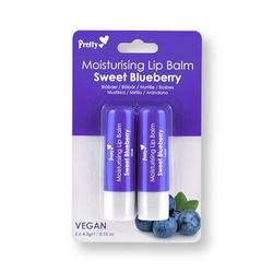 Pretty Moisturising Lip Balm – Sweet Blueberry