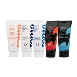 Joma Confezione Cosmetici per Sport: Gel Effetto Freddo, Crema Effetto Calore, Crema Riparazione Piedi, Siero Riparatore Mani e Siero Viso Solare - 5 DS