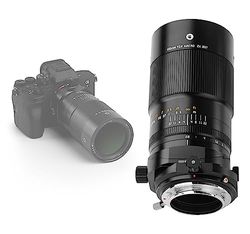 TTArtisan 100 mm F2.8 Macro Tilt - Lente de Cambio de Metal con Cuerpo Compatible con Sony E Mount - Negro