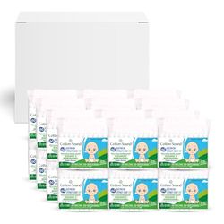COTTON SOUND ECO Cotoned babypinnar 24 förpackningar x 60 stycken, Bomullspinnar för barn, Miljövänlig och biologiskt nedbrytbar 100% Hydrofil bomull, Komposterbart kuvert, Tillverkad i Italien