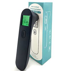 Photon Digital Thermometer, Contactless Infrared Thermometer For Adults & Babies, 2 in 1 Body & Object, Instant Temperature Checker, Fever Alarm - Memory Recall With 50 Results