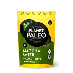 Pure Collagen - Matcha Latte (225g, 25 Servings) | Nutritious, Protein-Rich Coffee Alternative | Rich in Antioxidants & Amino Acids | Enhance Energy, Focus and Mood