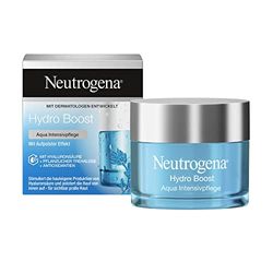 Neutrogena Hydro Boost Face Cream, Revitalising Booster with Hyaluronic and Antioxidants, Oil-Free, 50 ml