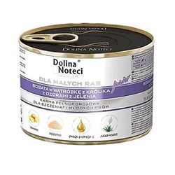 DOLINA NOTECI Premium Junior Małe Rasy Foie de Lapin et Langues de cerf 185 g