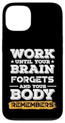 Workout Men Quotes Motivational Gym Motivation Inspiration Case for iPhone 13