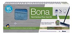 Bona Stein/Fliesen Kit di Pulizia, Microfibra, Pietra, Piastrelle e Laminato, 1L, 1000 unità
