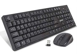 Manhattan Funk-Tastatur,- Maus-Set 178990 black