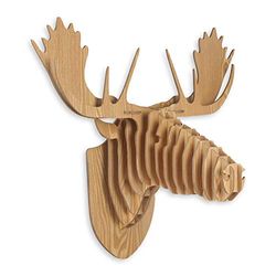 World Art TW60573 3D-puzzel van hout, eland, MDF-hout, 55 x 68 x 35 cm