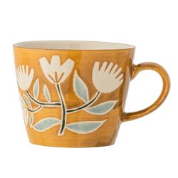 Bloomingville CREATIVE COLLECTION tangerande kopp, orange, stengods, 9,5 x H8 cm, 255 ml