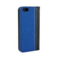 Omenex Custodia a Portafoglio per iPhone 6/6S, Colore: Blu