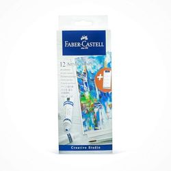 Faber-Castell Creative Studio Lot de 12 pochettes en carton avec carte Swatch Multicolore Pour art, artisanat, dessin, croquis, maison, école, université, coloriage