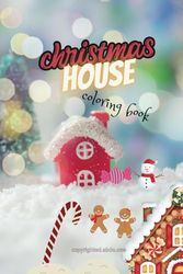 christmas house: Gingerbread House Coloring