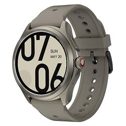 Ticwatch Pro 5 Montre Intelligente Android Snapdragon W5+ Gen 1 Wear OS Smartwatch Jusqu'à 80 Heures d'autonomie Santé Fitness Suivi Résistance à l'eau 5 ATM Non Compatible avec l'iPhone